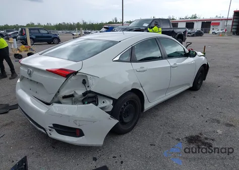 2020 Honda Civic Lx z USA, uszkodzony, nr VIN 19XFC2F61LE026790